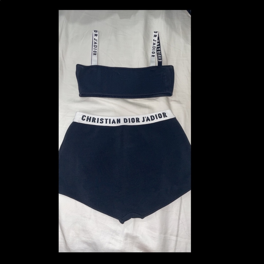 Christian Dior Bralette and Briefs Xs